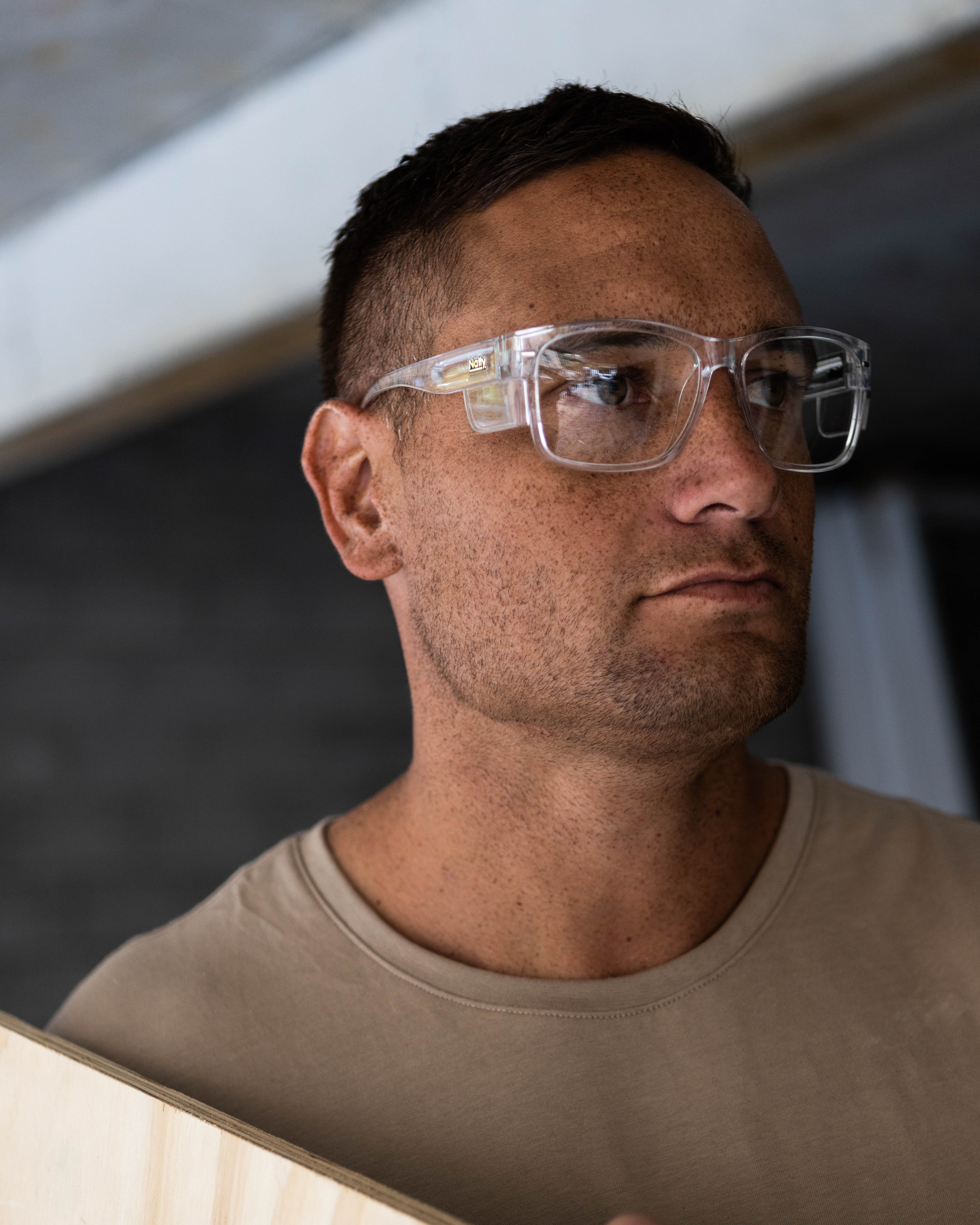 BIG Kenneth Clear Frame / Clear Lens Safety Glasses - Image 4