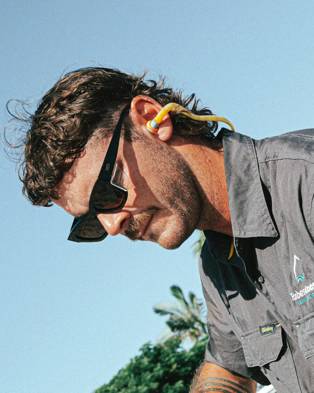 Browse Black Frame / Brown Lens Polarised Safety Glasses - Image 10