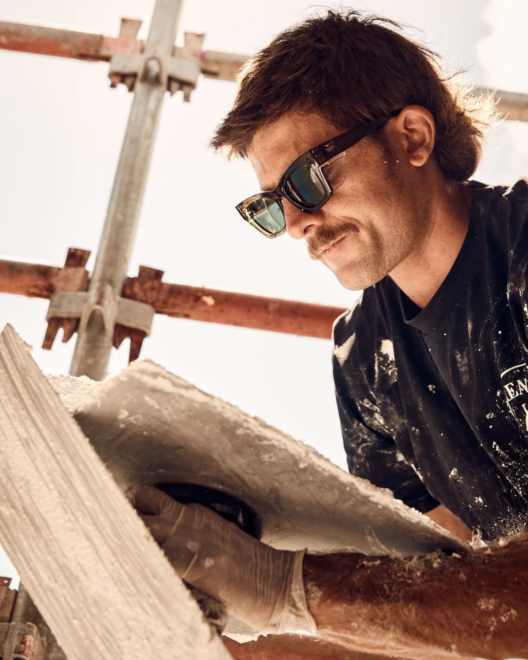 Browse Olive Polarised Safety Glasses - Image 4