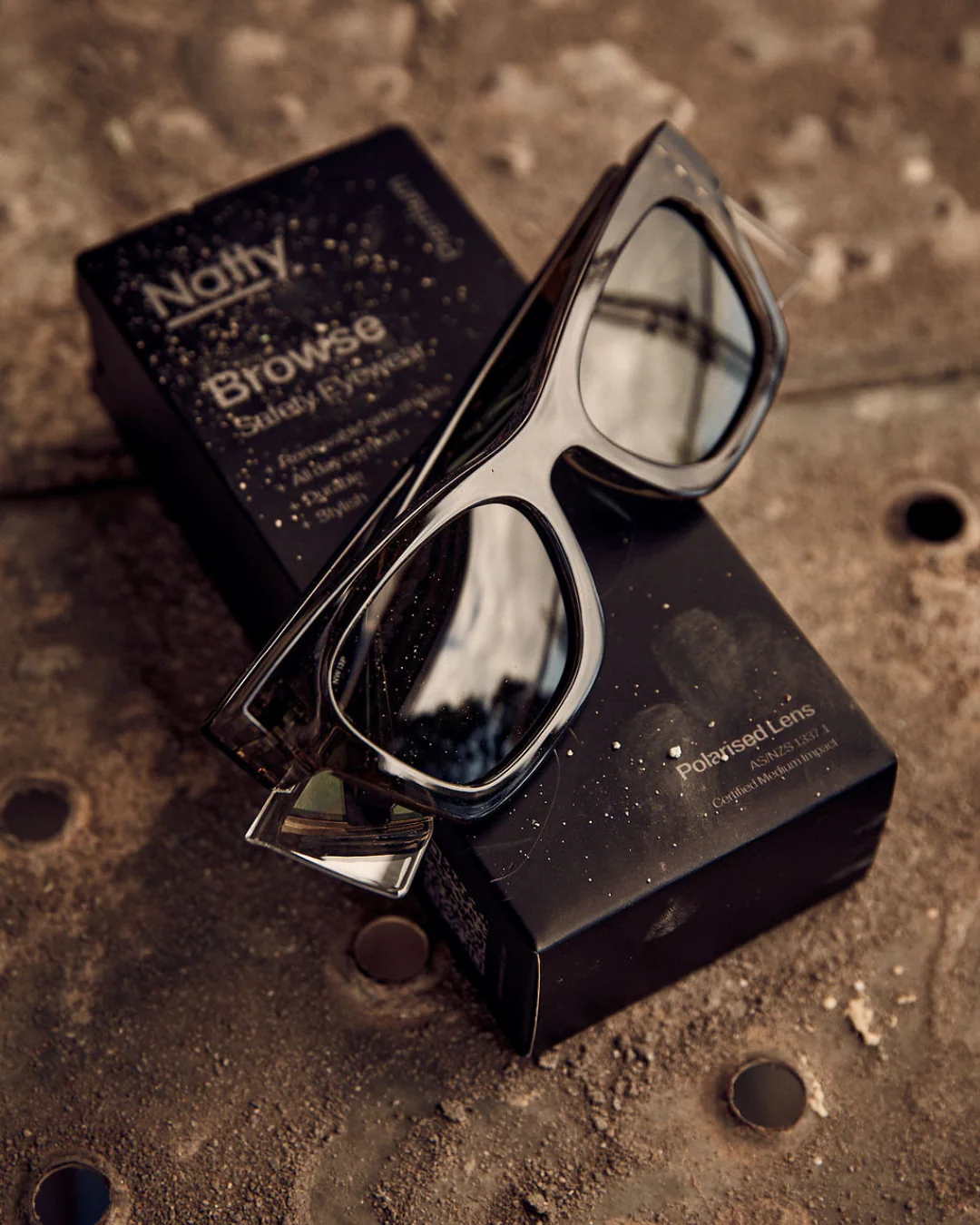 Browse Olive Polarised Safety Glasses - Image 13
