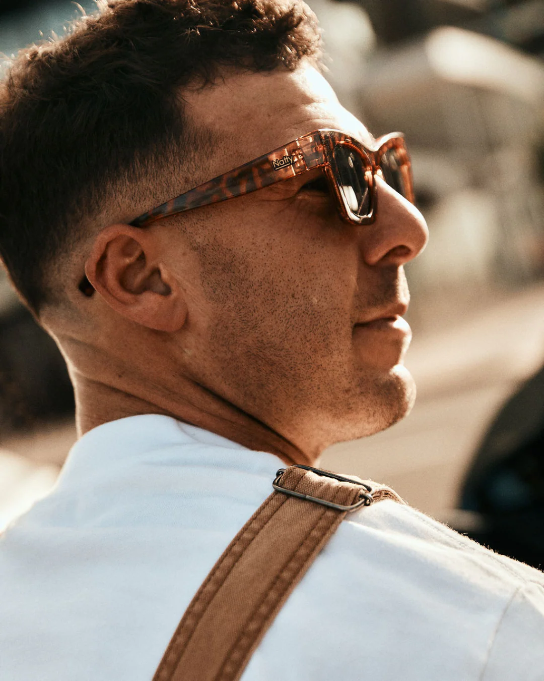 Browse Vintage Tortoise Frame Prescription Safety Glasses - Image 5