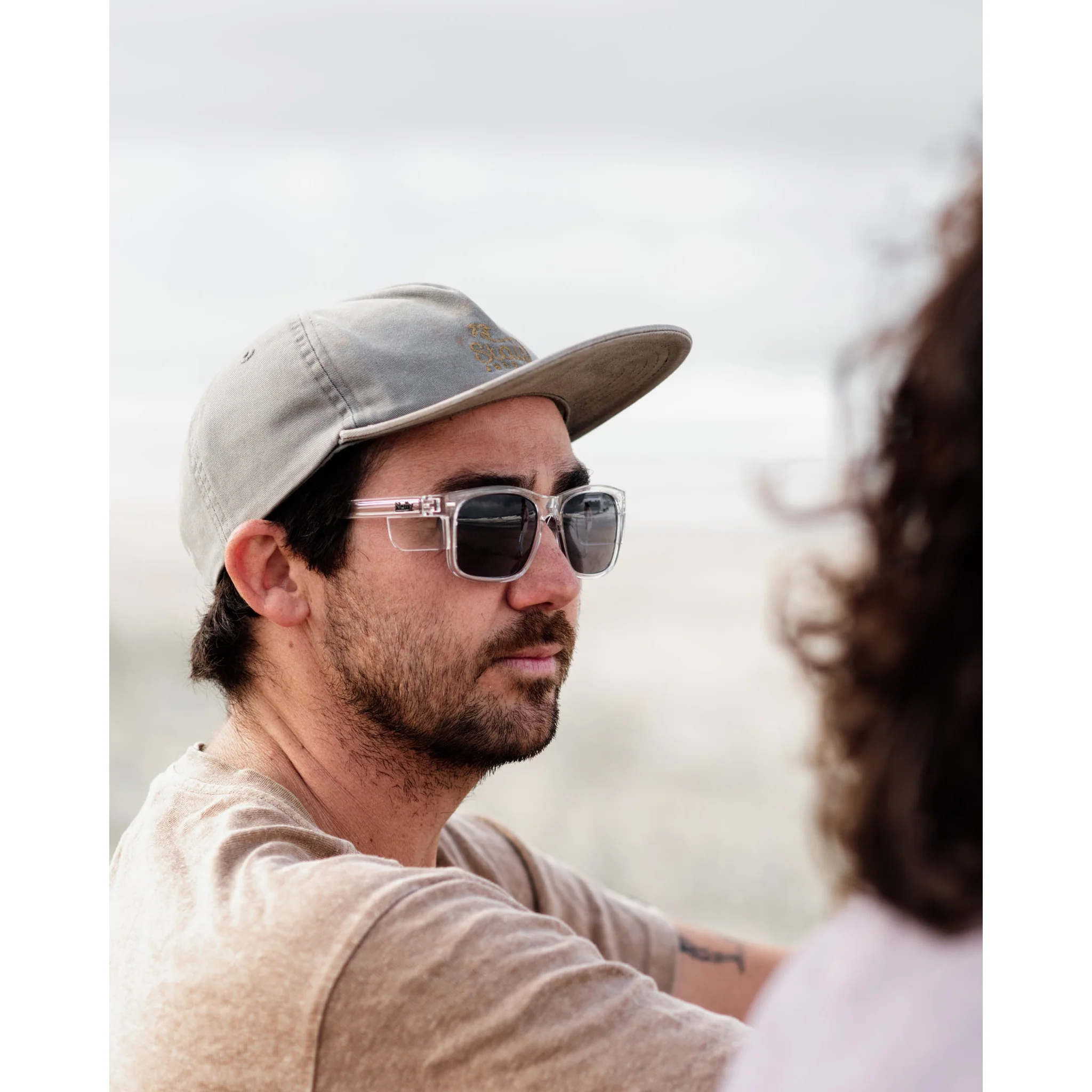 Kenneth Smoke Tinted Safety Glasses - Image 4
