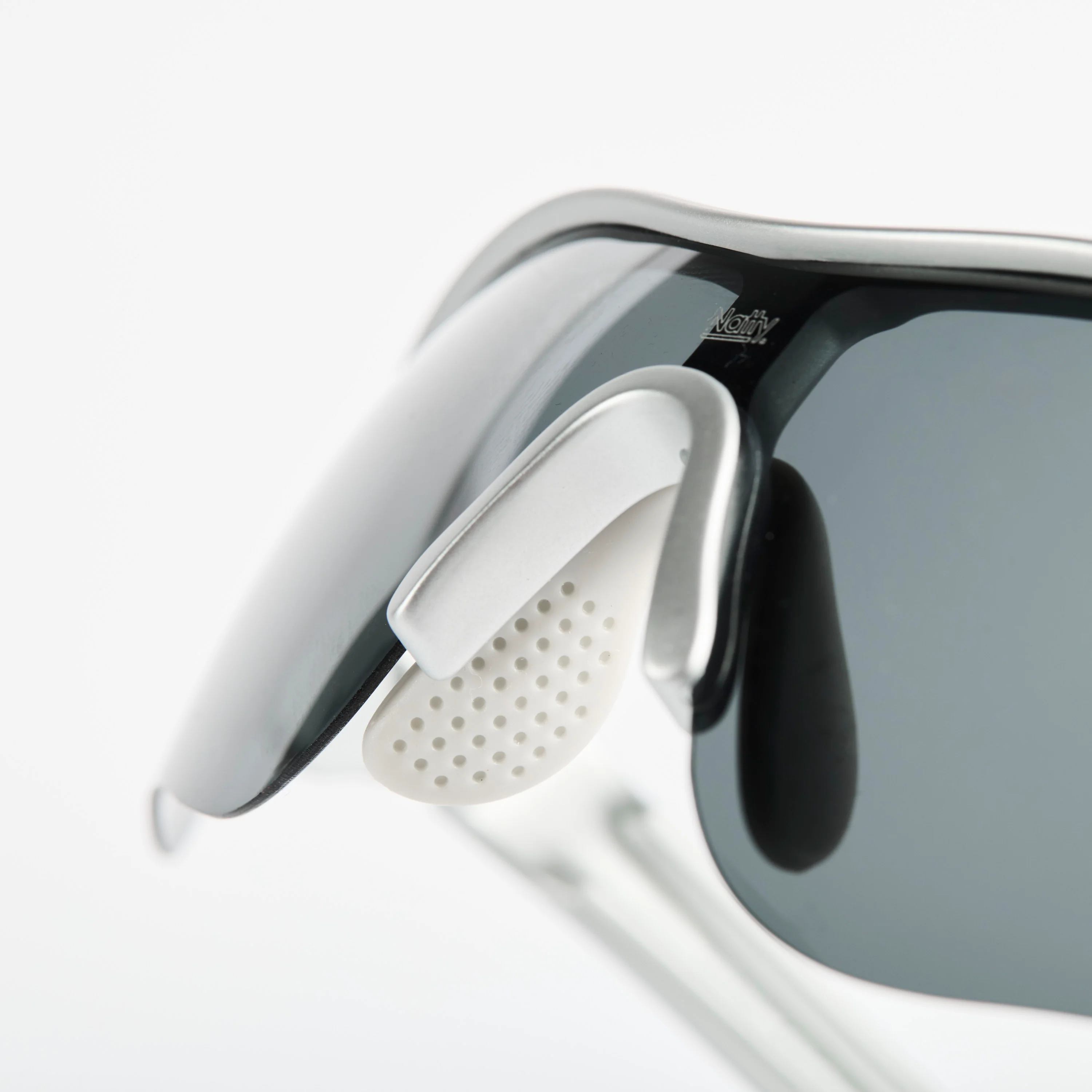 Rev Matte Silver / Smoke Polarised Lens Safety Glasses - Image 7