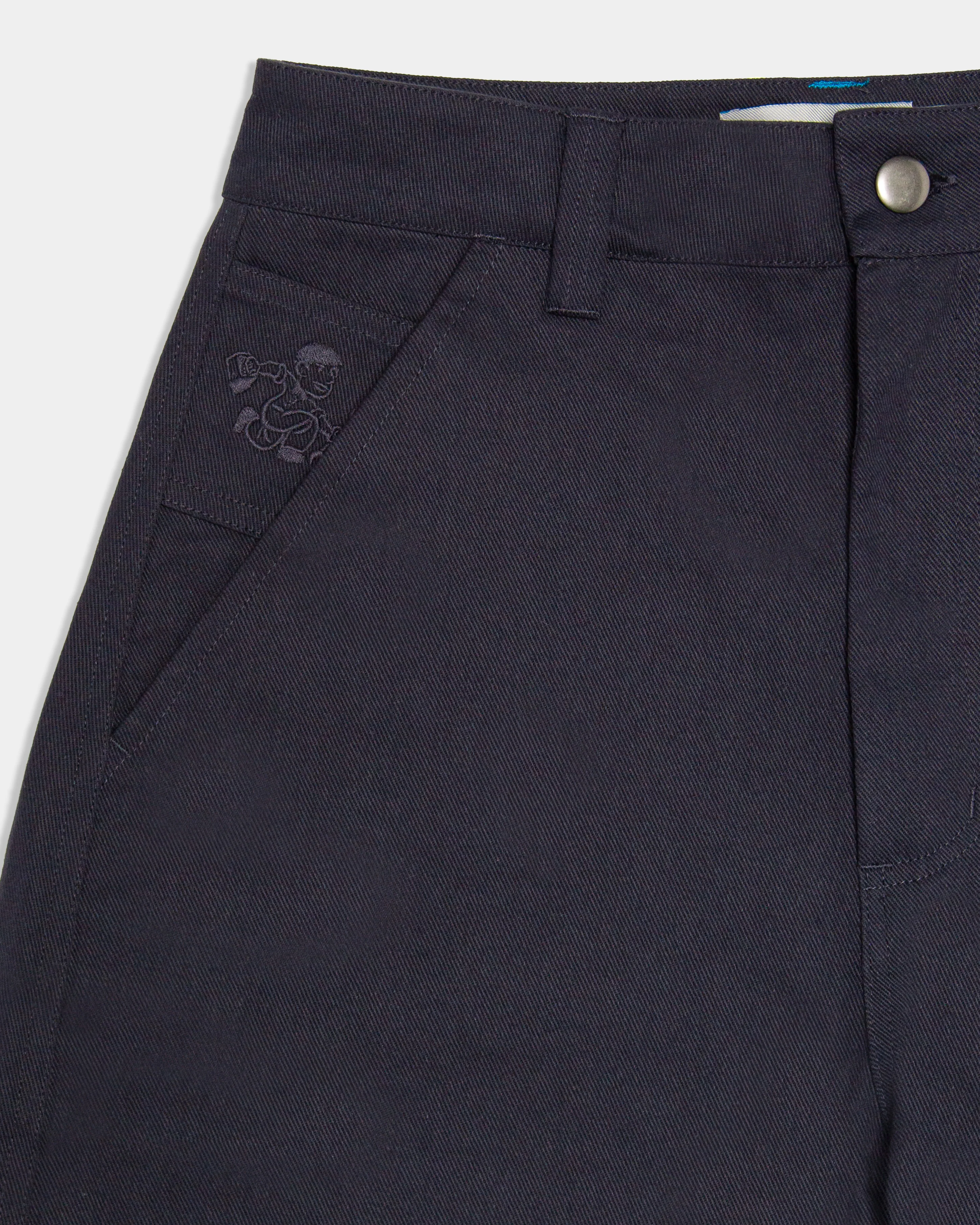 Women's Carpenter Short - Work Blue - Image 6